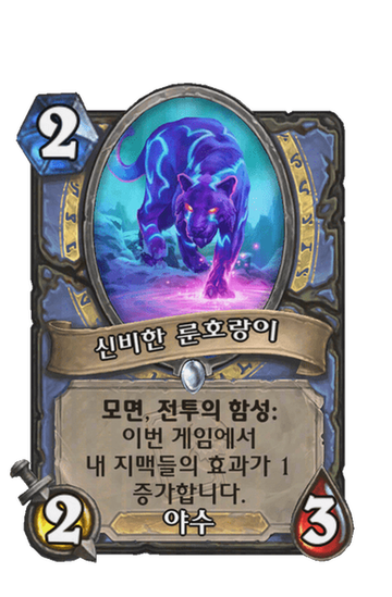 신비한 룬호랑이